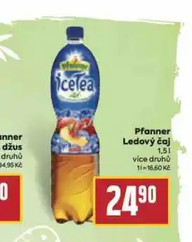 Billa Pfanner ledový čaj nabídka