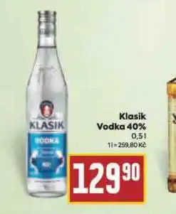 Billa Klasik vodka nabídka