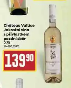 Billa Chateau valtice nabídka