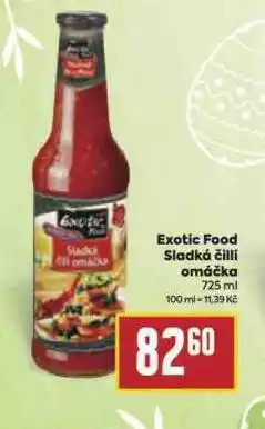 Billa Exotic food sladká chilli omáčka nabídka