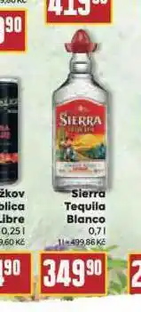 Sierra tequila bianco
