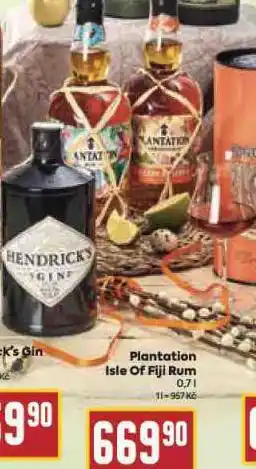 Billa Plantation isle of fiji rum nabídka