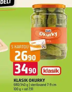 Terno Klasik okurky nabídka