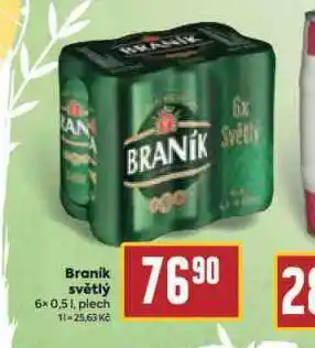 Billa Pivo braník nabídka