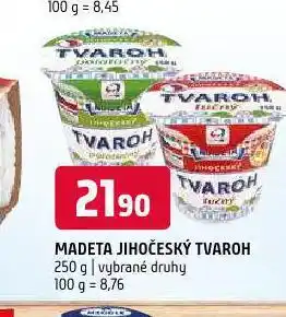 Terno Madeta jihočeský tvaroh nabídka