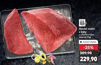 Kaufland Hovězí zadní z kýty nabídka