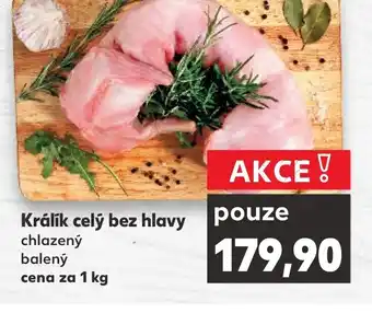 Kaufland Králík celý bez hlavy nabídka