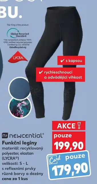 Kaufland Funkční legíny nabídka