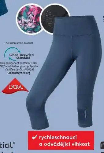 Kaufland Funkční capri legíny nabídka