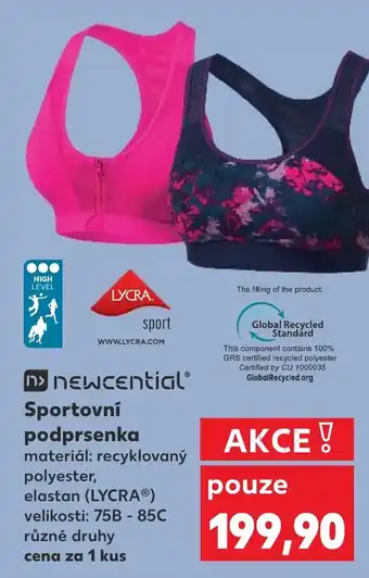 Kaufland Sportovní podprsenka nabídka