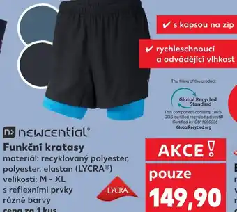 Kaufland Funkční kraťasy nabídka