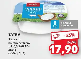 Kaufland TATRA Tvaroh nabídka
