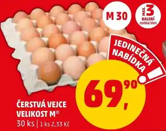 Penny Market ČERSTVÁ VEJCE VELIKOST M nabídka