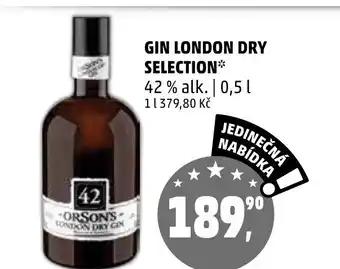Penny Market GIN LONDON DRY SELECTION nabídka