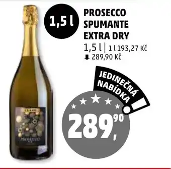 Penny Market PROSECCO SPUMANTE EXTRA DRY 1.5L nabídka