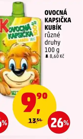 Penny Market OVOCNÁ KAPSIČKA KUBÍK nabídka