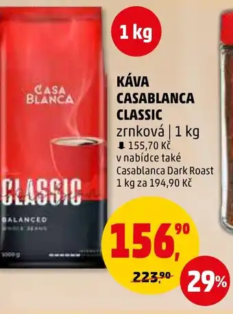 Penny Market KÁVA CASABLANCA CLASSIC nabídka
