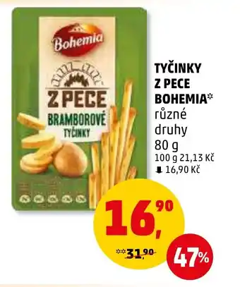 Penny Market TYČINKY Z PECE BOHEMIA nabídka