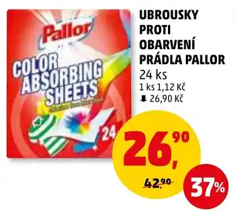 Penny Market UBROUSKY PROTI OBARVENÍ PRÁDLA PALLOR nabídka