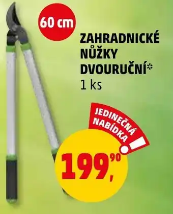ZAHRADNICKÉ NŮŽKY DVOURUČNÍ