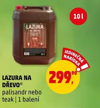 Penny Market LAZURA NA DŘEVO nabídka