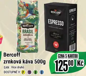 Tamda Foods Bercoff zrnková káva 500g nabídka