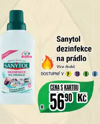 Tamda Foods Sanytol dezinfekce na prádlo nabídka