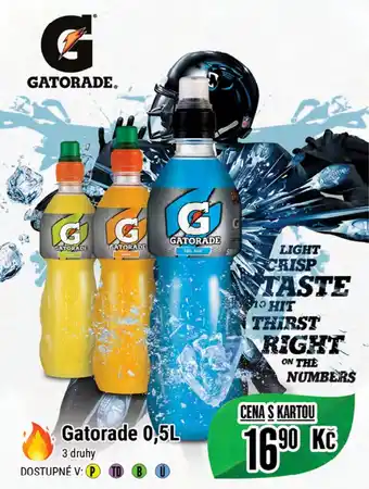 Tamda Foods Gatorade 0,5L nabídka