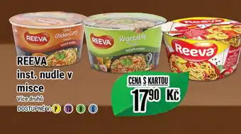 Tamda Foods REEVA inst. nudle v misce nabídka