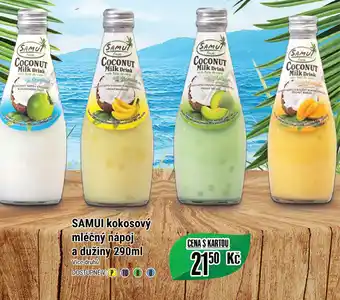Tamda Foods SAMUI kokosový mléčný nápoj a dužiny 290ml nabídka
