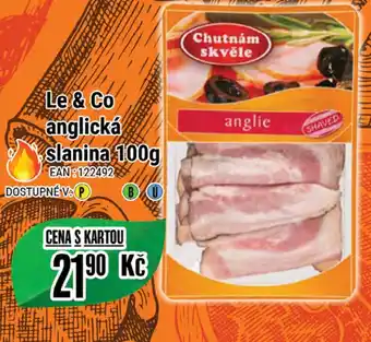 Tamda Foods Le & Co anglická slanina 100g nabídka