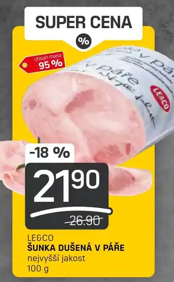 Flop LE&CO ŠUNKA DUŠENÁ V PÁŘE nabídka