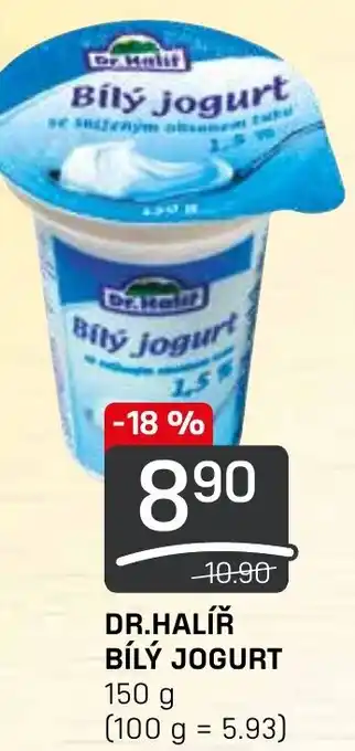Flop DR.HALÍŘ BÍLÝ JOGURT nabídka