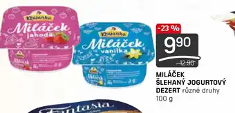 Flop MILÁČEK ŠLEHANÝ JOGURTOVÝ DEZERT nabídka