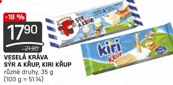 Flop VESELÁ KRÁVA SÝR A KŘUP, KIRI KRUP nabídka