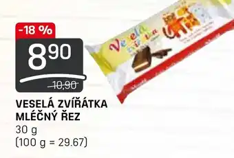 Flop VESELÁ ZVÍŘÁTKA MLÉČNÝ ŘEZ nabídka