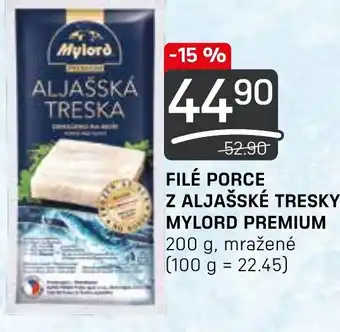 Flop FILÉ PORCE Z ALJAŠSKÉ TRESKY MYLORD PREMIUM nabídka