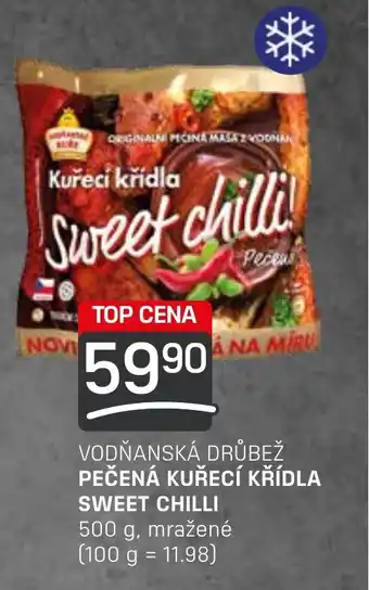 Flop VODŇANSKÁ DRŮBEŽ PEČENÁ KUŘECÍ KŘÍDLA SWEET CHILLI nabídka