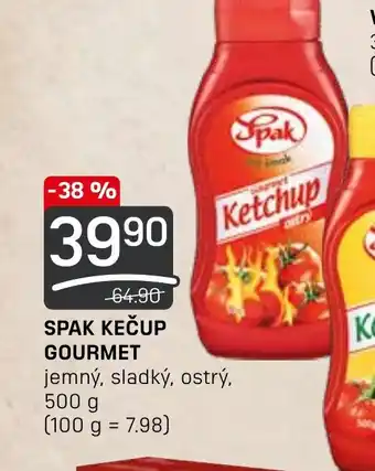 Flop SPAK KEČUP GOURMET nabídka