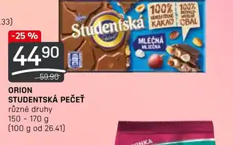 Flop ORION STUDENTSKÁ PEČEŤ nabídka
