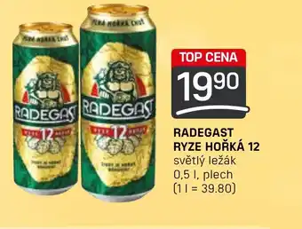 Flop RADEGAST RYZE HOŘKÁ 12 0.5L nabídka