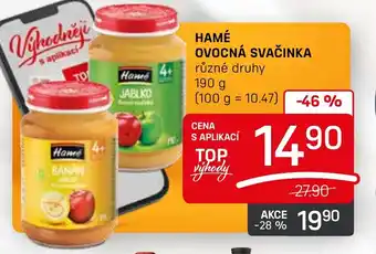 Flop HAMÉ OVOCNÁ SVAČINKA nabídka