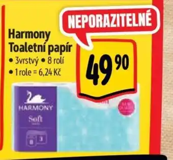 Albert Harmony Toaletní papír nabídka
