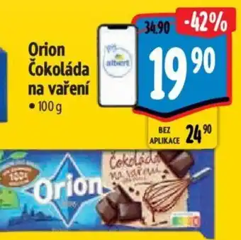 Orion Čokoláda na vaření