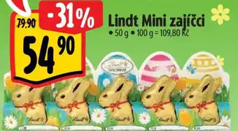 Albert Lindt Mini zajíčci nabídka