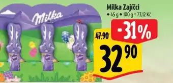 Albert Milka Zajíčci nabídka