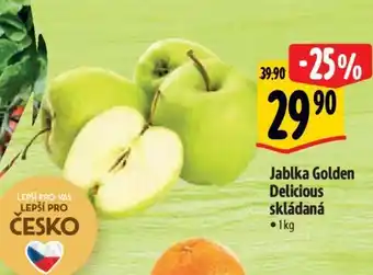 Albert Jablka Golden Delicious skládaná nabídka
