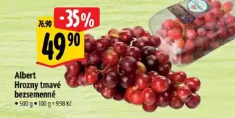 Albert Albert Hrozny tmavé bezsemenné nabídka