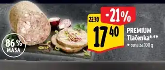 Albert PREMIUM Tlačenka nabídka