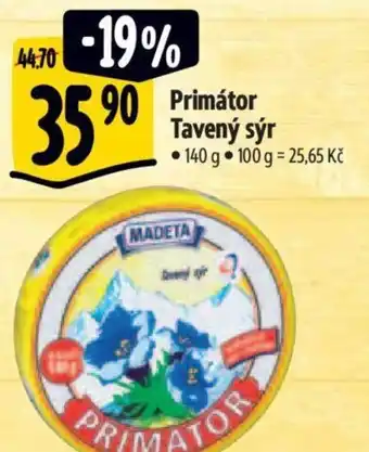 Albert Primátor Tavený sýr nabídka